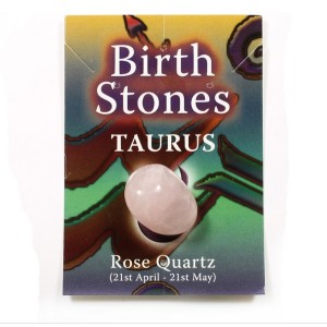 Birthstone Taurus (Rose Quartz)