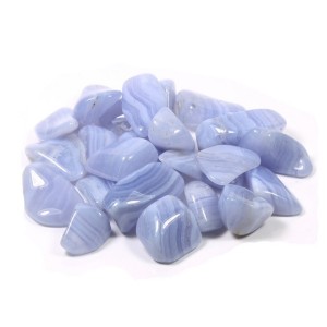 Agate Blue Lace T/S 20-30mm (100g) B Grade