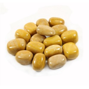 Jasper Yellow Tumbled Stone 20-30 mm (500g)