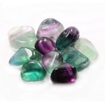 Fluorite Tumbled Stone 20-30mm (250g) Purple