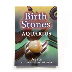 Birthstone Aquarius (Agate)