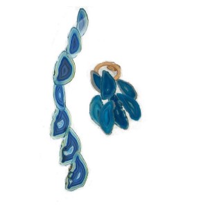 Agate Wind Chime Large (Blue)