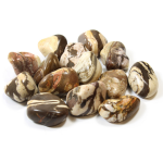 Jasper Zebra Tumbled Stone 30-40mm (500g)