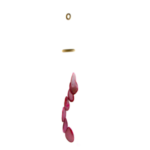 Agate Wind Chime Large (Pink)