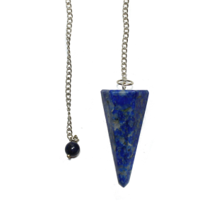 Lapis Pendulum Faceted 35-40mm