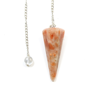 Sunstone Pendulum Faceted 35-40mm