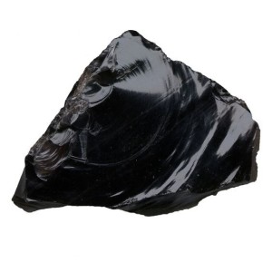 Obsidian Chunks Black (Mexico) 1 Pc