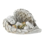 Angel Lying in Wings H:11 x W:19cm - 4453 - 4 Pcs