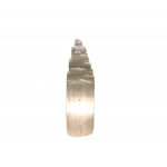 Selenite Mountain (USB) Lamp 15cm Complete (Morocco)