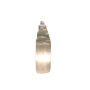 Selenite Mountain Lamp 35cm Complete