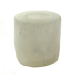 Selenite Tealight Holder Cylinder 9 X 8 cm