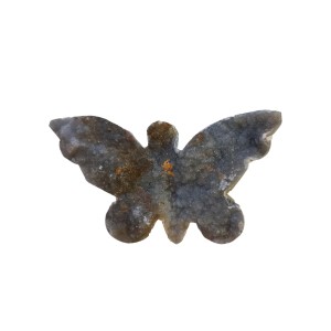 Agate Cluster Butterfly Wings Wt:48g (Brazil)