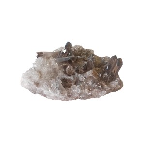 Smokey Quartz Cluster Points Wt:188g