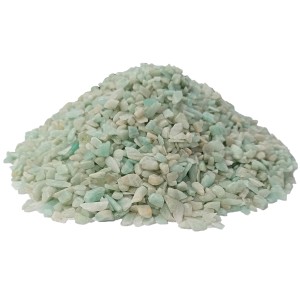 Amazonite Mini Undrilled Chips 05-10 mm (250g)