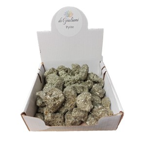 Pyrite Rough Counter Display Box