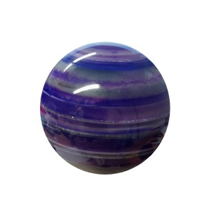 Agate Purple Banded Sphere 55mm