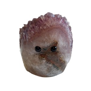 Amethyst Cylinder With Eyes Wt: 717g (Brazil) Amethyst Cylinder With Eyes Wt: 717g (Brazil)
