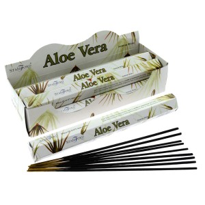 Aloe Vera Incense Hex (6 TBS) Stamford