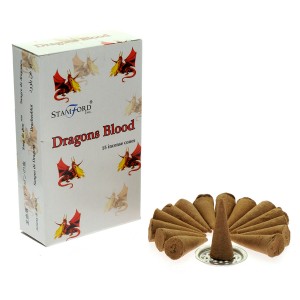 Dragon Blood Incense Cones (12 Pks) Stamford