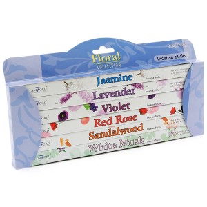 Floral Incense Gift Pk (6 Sets) Stamford Floral Incense Gift Pk (6 Sets) Stamford