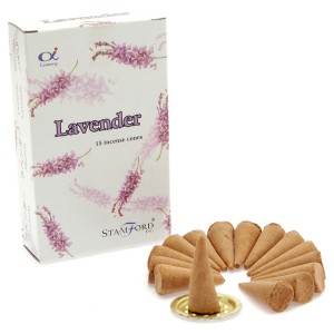 Lavender Incense Cones (12 Pks) Stamford