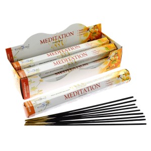 Meditation Incense Hex (6 TBS) Stamford