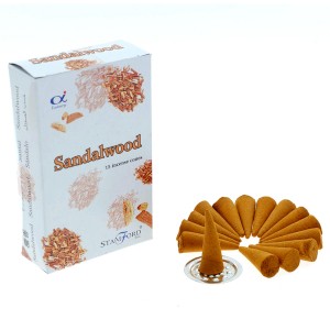 Sandalwood Incense Cones (12 Pks) Stamford
