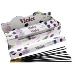 Violet Incense Hex (6 TBS) Stamford
