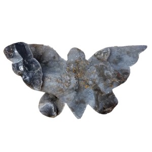 Agate Cluster Butterfly Wings Wt:25g (Brazil)