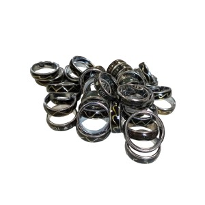 Mood Rings Brass 12 Changing Colours Unisex - 36 Pcs (Refills)