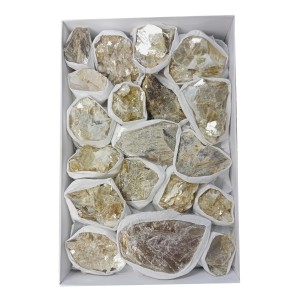 Muscovite Mica Rough Stone Box - Small