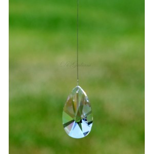 Almond 64mm Crystal on Wire (6A)