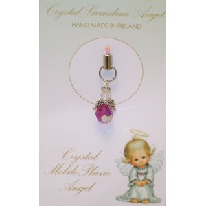 Crystal Angel Charm Mobile Phone