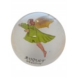 Glass Angel Bauble Handmade August 65mm (Gift Box)