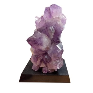 Amethyst Cluster on Wooden Base (1200-1400g) Amethyst Cluster on Wooden Base (1200-1400g)