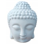 Ceramic Buddha O/B H:14 x W:10.6cm (GFC13573) - 1 Pcs