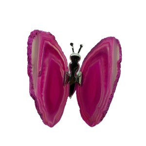 Agate Butterfly Pink (Smooth Body)