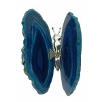 Agate Butterfly Blue (Smooth Body)