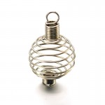 Spiral Cage for Stones Round (12 Pcs)