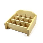 Wooden Counter Display Unit 9x9 (12 Compartments)