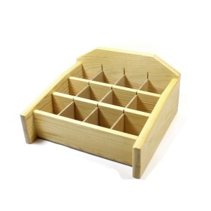 Wooden Counter Display Unit 9x9 (12 Compartments) Wooden Counter Display Unit 9x9 (12 Compartments)