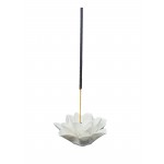 Porcelain Lotus Incense Holder H:3 x W:8cm (GLAD20521) - 1