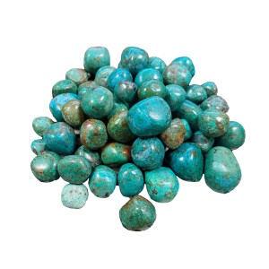 Chrysocolla Tumbled Stone 20-30mm (250g)