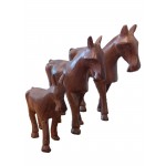 Rosewood Horse Handcrafted H:8 x W:8cm - 1 Pc