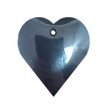 Hematite High Quality Non Magnetic Heart Pendant (2cm)