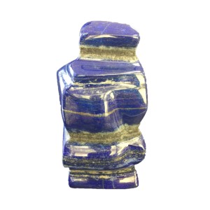 Lapis Freeform Sculpture H:16 x W:8.5cm Wt:1026g (Afghanistan) Lapis Freeform Sculpture H:16 x W:8.5cm Wt:1026g (Afghanistan)