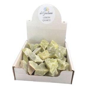 Lemon Quartz Counter Display Box