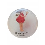 Glass Angel Bauble Handmade January 65mm (Gift Box)