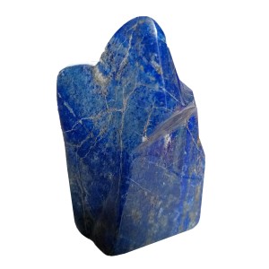 Lapis Freeform Sculpture H:12 x W:7cm Wt: 677g (Afghanistan) Lapis Freeform Sculpture H:12 x W:7cm Wt: 677g (Afghanistan)