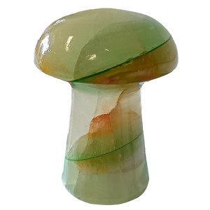 Marble Mushroom Dyed H: 5.5 x W: 3.5cm Marble Mushroom Dyed H: 5.5 x W: 3.5cm